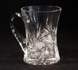 Broušené sklo - půllitr 500 ml - Broušené sklo - Ostatní brus