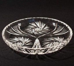 Broušené sklo - Talíř 20,5 cm - Broušené sklo - Ostatní brus