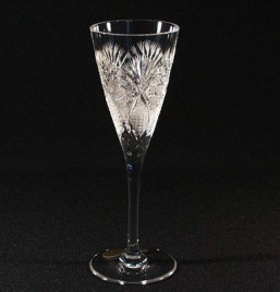 Broušené sklo -sklenice - sherry 80 ml - Broušené sklo - Bohatý brus