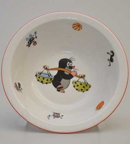 miska Krtek - Dětský porcelán