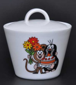 Cukřenka Krteček - Dětský porcelán