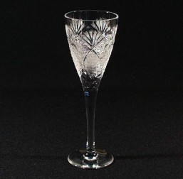 Broušené sklo -sklenice - likér 50 ml - Broušené sklo - Bohatý brus