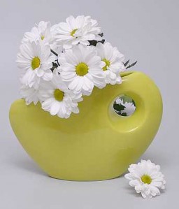 porcelánová váza Oko-miska - Moderní bytové doplňky - porcelán