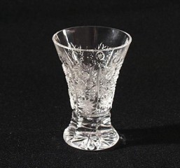 Broušené sklo -sklenice - likér 55 ml - Broušené sklo - Bohatý brus