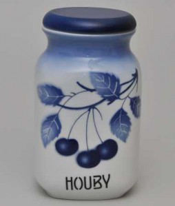dóza na houby - Modré třešně - Modré třešně