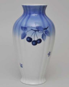 váza velká - Modré třešně - Modré třešně