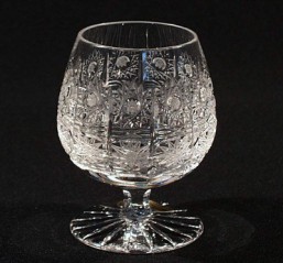Broušené sklo -sklenice - brendy  170 ml - Broušené sklo - Bohatý brus