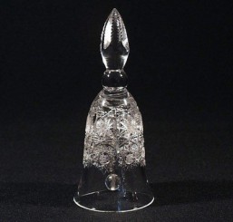 Broušené sklo - zvonek 15,5 cm - Broušené sklo - Bohatý brus