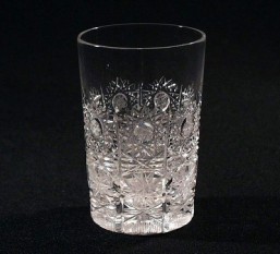Broušené sklo -sklenice - whisky 110 ml - Broušené sklo - Bohatý brus