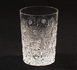 Broušené sklo -sklenice - whisky 240 ml - Broušené sklo - Bohatý brus
