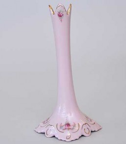 Růžový porcelán -váza štíhlá Lenka C563 - Růžový porcelán - vázy