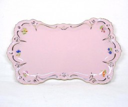 Růžový porcelán tácek Lenka 24 - Růžový porcelán - tácy