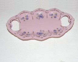 Růžový porcelán -tácek Lenka 16 - Růžový porcelán - tácy