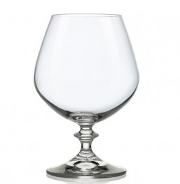 Angela - sklenice na brandy - 6 ks - Sklo - Čiré nápojové sklo