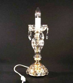 Broušená ověsová stolní lampa - Svítidla - Stolní lampy