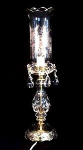 Broušená ověsová stolní lampa - Svítidla - Stolní lampy
