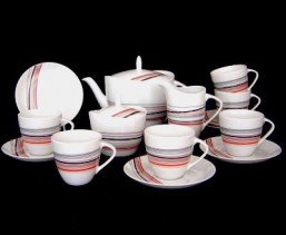 čajová souprava 17 ks - Užitkový porcelán - Čajové soupravy