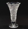 broušené sklo -váza 20 cm - Broušené sklo - Bohatý brus