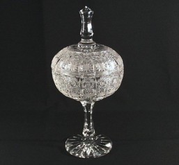 Broušené sklo -pohár 31,5 cm - Broušené sklo - Bohatý brus