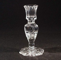 Broušené sklo - svícen 14 cm - Broušené sklo - Ostatní brus