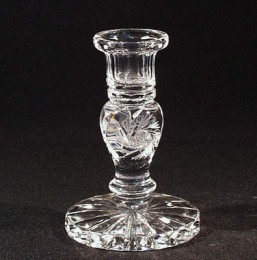 Broušené sklo - svícen 11,8 cm - Broušené sklo - Ostatní brus