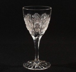 Broušené sklo -sklenice - sherry 130 ml - Broušené sklo - Bohatý brus