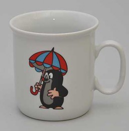 hrnek Krtek - Paraplíčko - Dětský porcelán