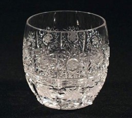 Broušené sklo -sklenice - likér 80 ml - Broušené sklo - Bohatý brus