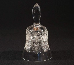 Broušené sklo - zvonek 12,4 cm - Broušené sklo - Bohatý brus