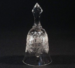 Broušené sklo - zvonek 15,5 cm - Broušené sklo - Bohatý brus