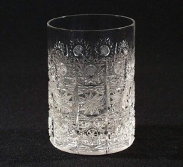Broušené sklo -sklenice - whisky 240 ml - Broušené sklo - Bohatý brus