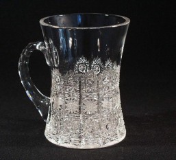 Broušené sklo -půllitr 500 ml - Broušené sklo - Bohatý brus