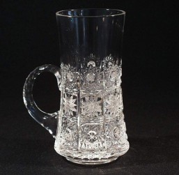 Broušené sklo -půllitr  380 ml - Broušené sklo - Bohatý brus