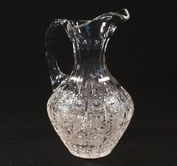 Broušené sklo - džbán 0,6 l - Broušené sklo - Bohatý brus