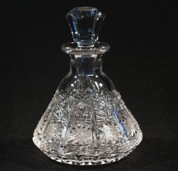 Broušené sklo - flakon 60 ml - Broušené sklo - Bohatý brus