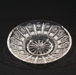 Broušené sklo -mísa 15,5 cm - Broušené sklo - Bohatý brus