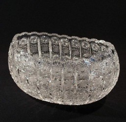 Broušené sklo -jandina 24 cm - Broušené sklo - Bohatý brus