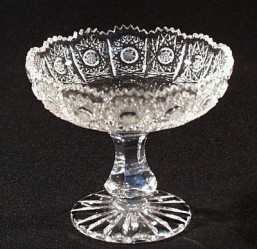 Broušené sklo -nástolec 10 cm - Broušené sklo - Bohatý brus